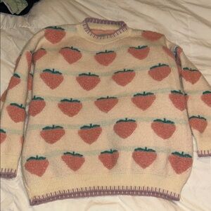 Peach sweater